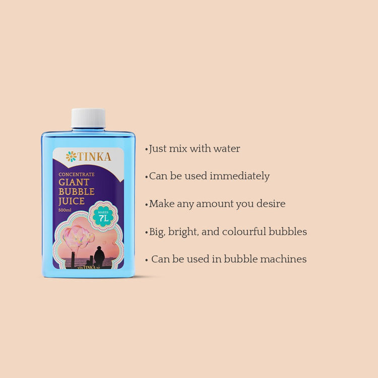 Tinka 8L Giant Bubble Concentrate - Giant Bubbles by Tinka - Tinka Giant Bubbles