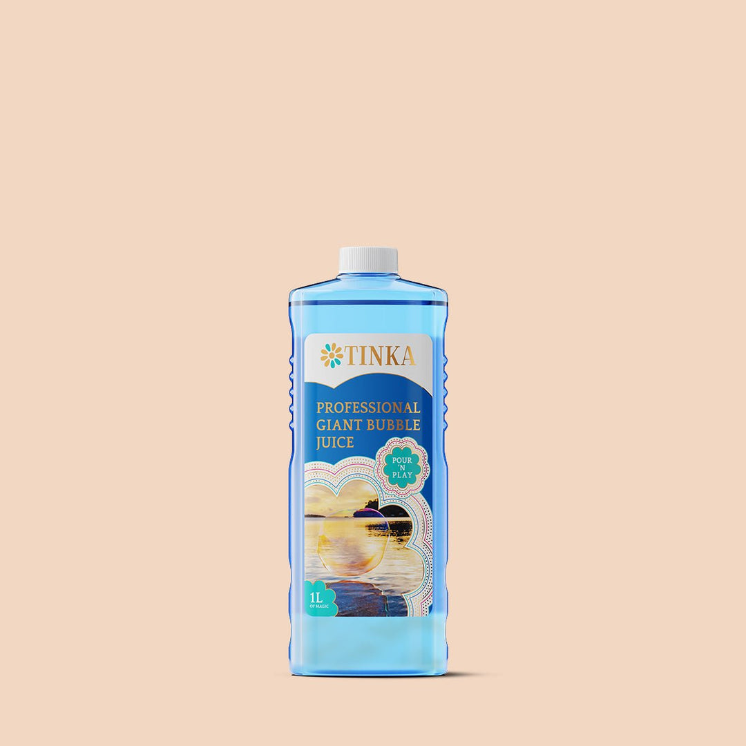 Tinka Pour ‘n Play 1L Professional Giant Bubble Juice - Giant Bubbles by Tinka - Tinka Giant Bubbles